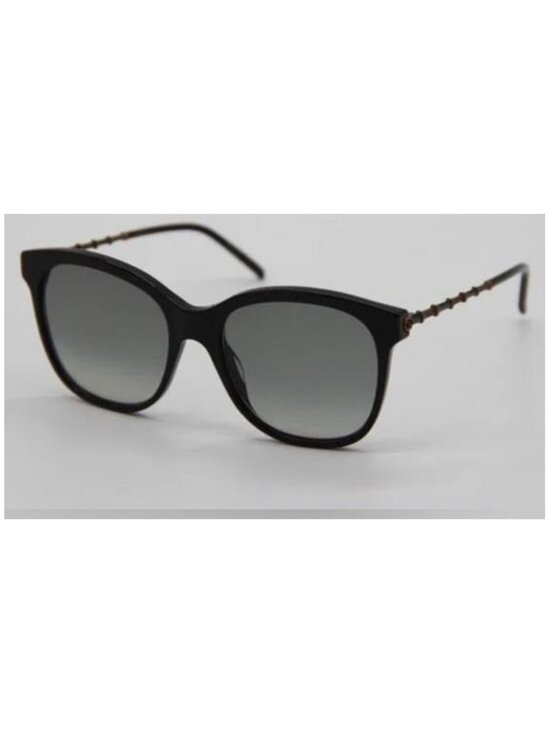 GUCCI WOMENS SQUARE BLACK GOLD GREY SUNGLASSES GG0654S-30008562-001 main image 11